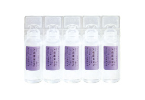 上部をねじり開封するツイストオフタイプのプラスチックアンプル入り注射剤