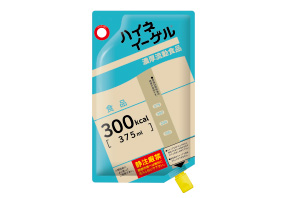 胃酸の作用により液体からゲル状に性状変化する濃厚流動食品「ハイネイーゲル」