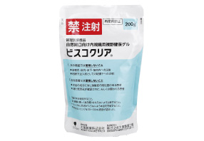 自然開口向け内視鏡用視野確保ゲル「ビスコクリア」