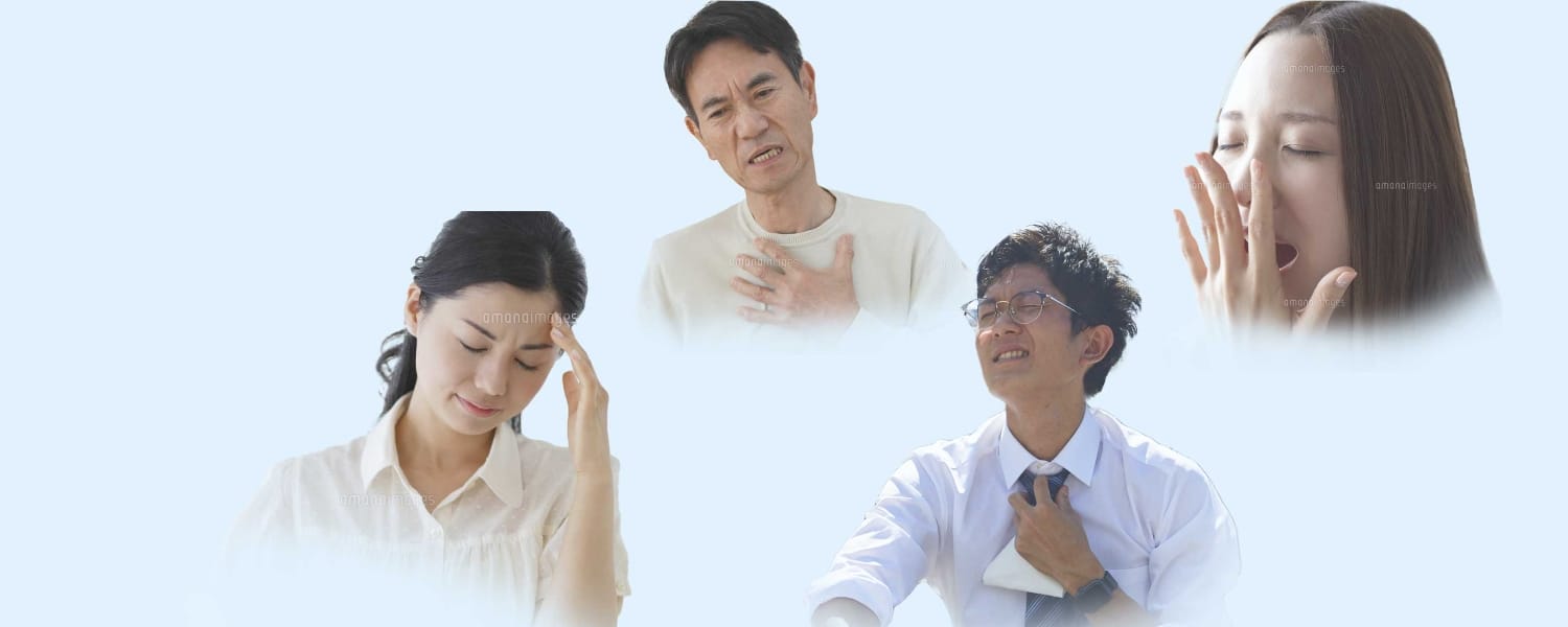 暑い季節のこんな症状脱水症・熱中症のサインかも。