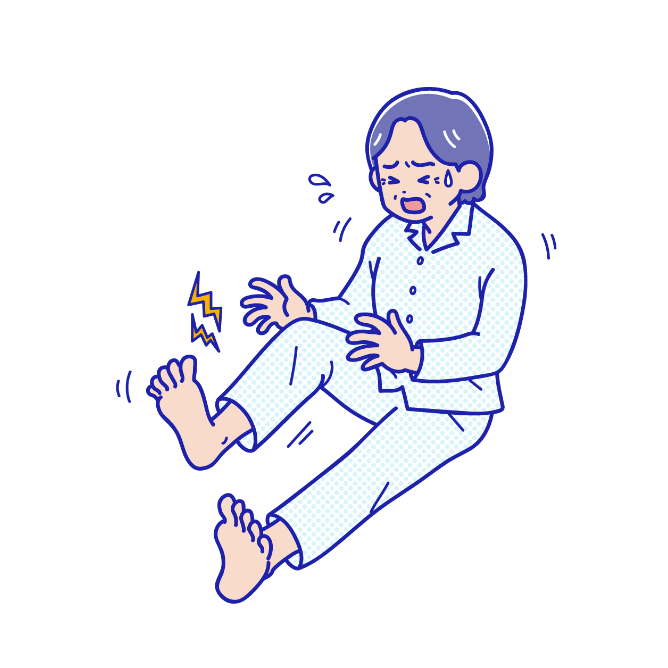 こむら返り 筋肉痛