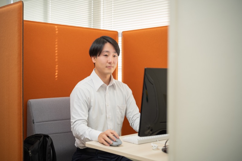 ICTソリューション部勤務の社員