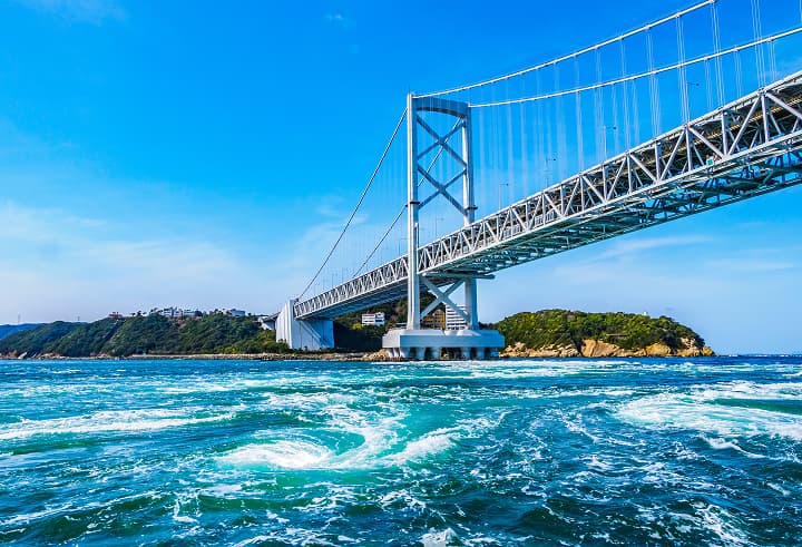 徳島の自然豊かな風景