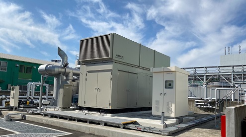 鳴門工場のコージェネレーションシステム