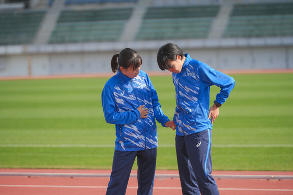 小林選手、堀尾選手