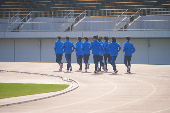 ジョギング風景