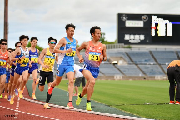 男子5000m3組②