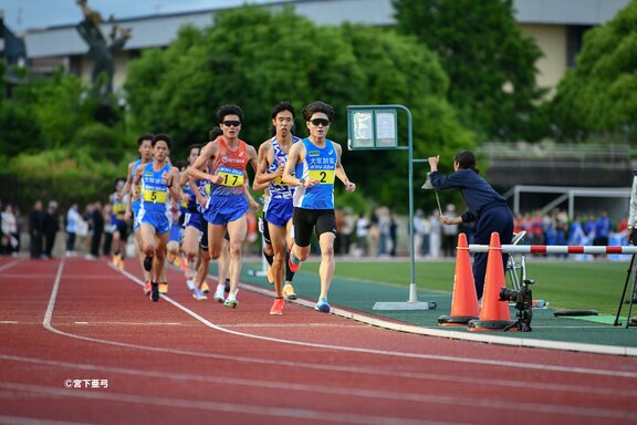 男子5000m3組③