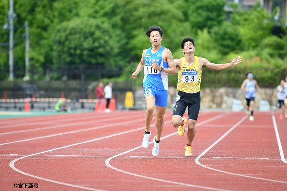男子1500m　中村選手