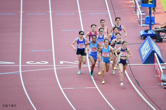 女子1500m　真也加選手_1